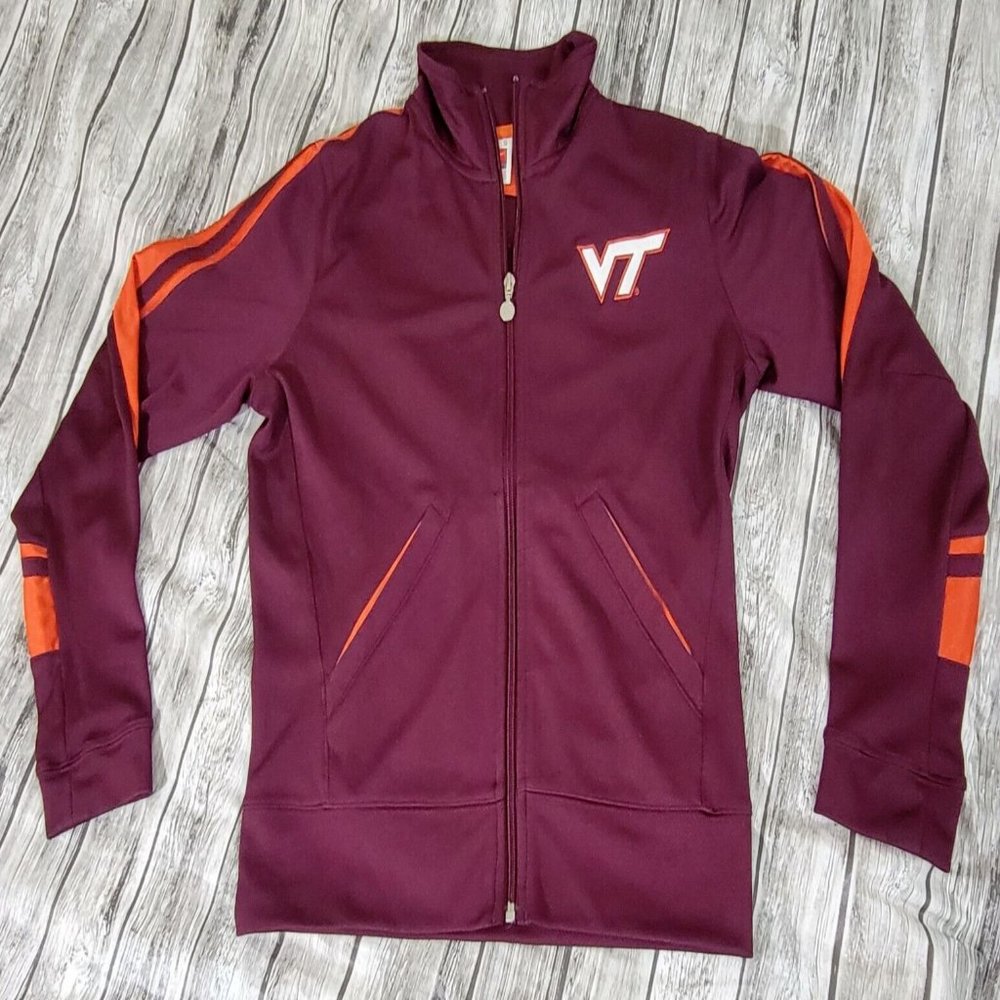 Nike Virginia Tech Jacket Long Sleeve Full Zip NCAA Youth Small
